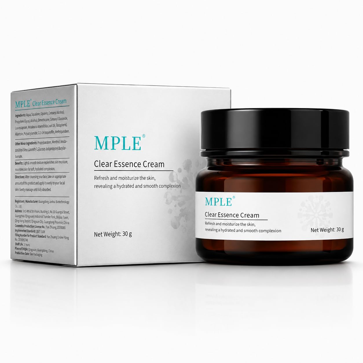 Tea Tree Oil Face Cream for Blemish-Prone Skin, Acne Care Moisturizer, 1.06 oz