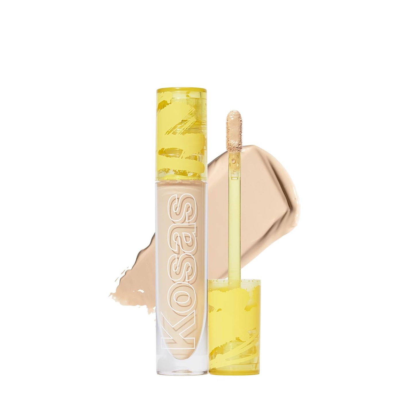 Kosas Revealer Concealer – Medium Coverage Hydrating Under Eye & Face Concealer with Hyaluronic Acid, Tone 01 N
