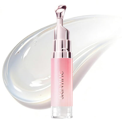 Brightening Lip Serum, Hydrating & Plumping Tinted Lip Gloss with Peptide and Squalane (01 Baby Pink)
