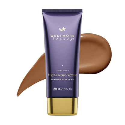 Westmore Beauty Skin Foundation Concealer, Body Makeup 3.5 Fl Oz (Golden Radiance, Cream) - Waterproof, Transfer-Resistant, Long-Lasting Coverage for Tattoo, Stretch Marks, Scars