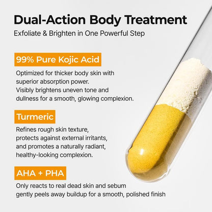Peel Shot Keratin Care Kojic Acid Turmeric Spray 200ml for Skin Brightening
