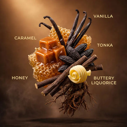 Vanilla Oud EDP & Honey Oud Hair and Body Mist Duo - Long-Lasting Layerable Fragrance Set