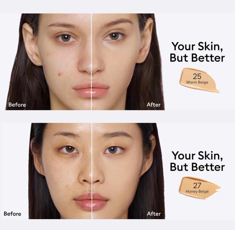 Serum-Infused BB Cream with Bifida Ferment Lysate - Anti-Aging Skin Tint & Foundation