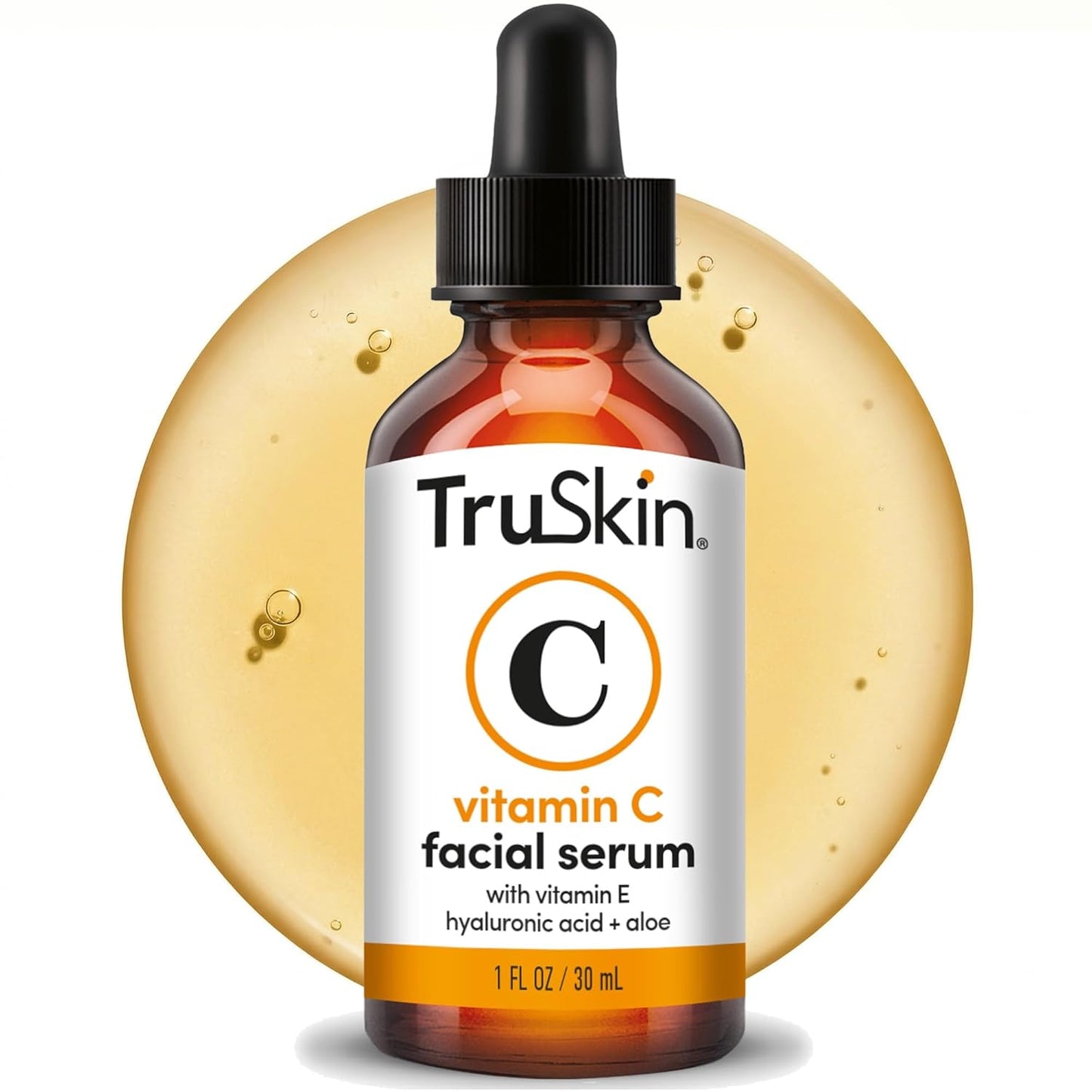 Vitamin C Serum for Face with Hyaluronic Acid & Vitamin E - Anti-Aging & Brightening Formula, 2 Fl Oz