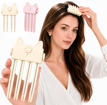 Heated Hair Volume Clip, Electric Volumizing Root Lifter with 2 Heat Settings