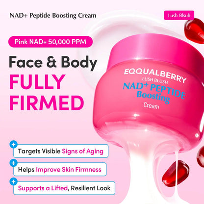 NAD+ Longevity Ritual: Peptide Boosting Serum & Cream Duo for Advanced Anti-Aging & Cellular Repair