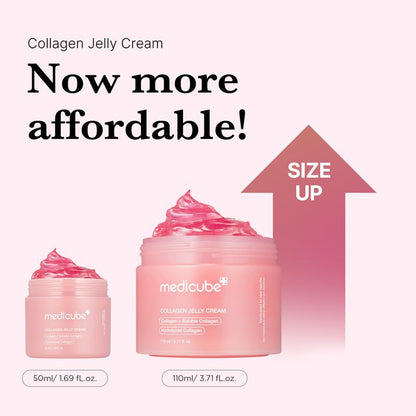 Collagen Niacinamide Jelly Cream - Instant Glow Booster Facial Moisturizer for Glass Skin