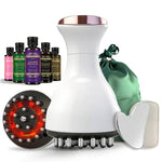 Handheld Full Body Massager Kit with 5 Massage Oils and Gua Sha Tool