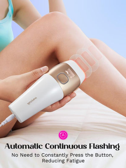 Professional IPL Hair Removal Device with Ice Cooling Function and 24J High Energy