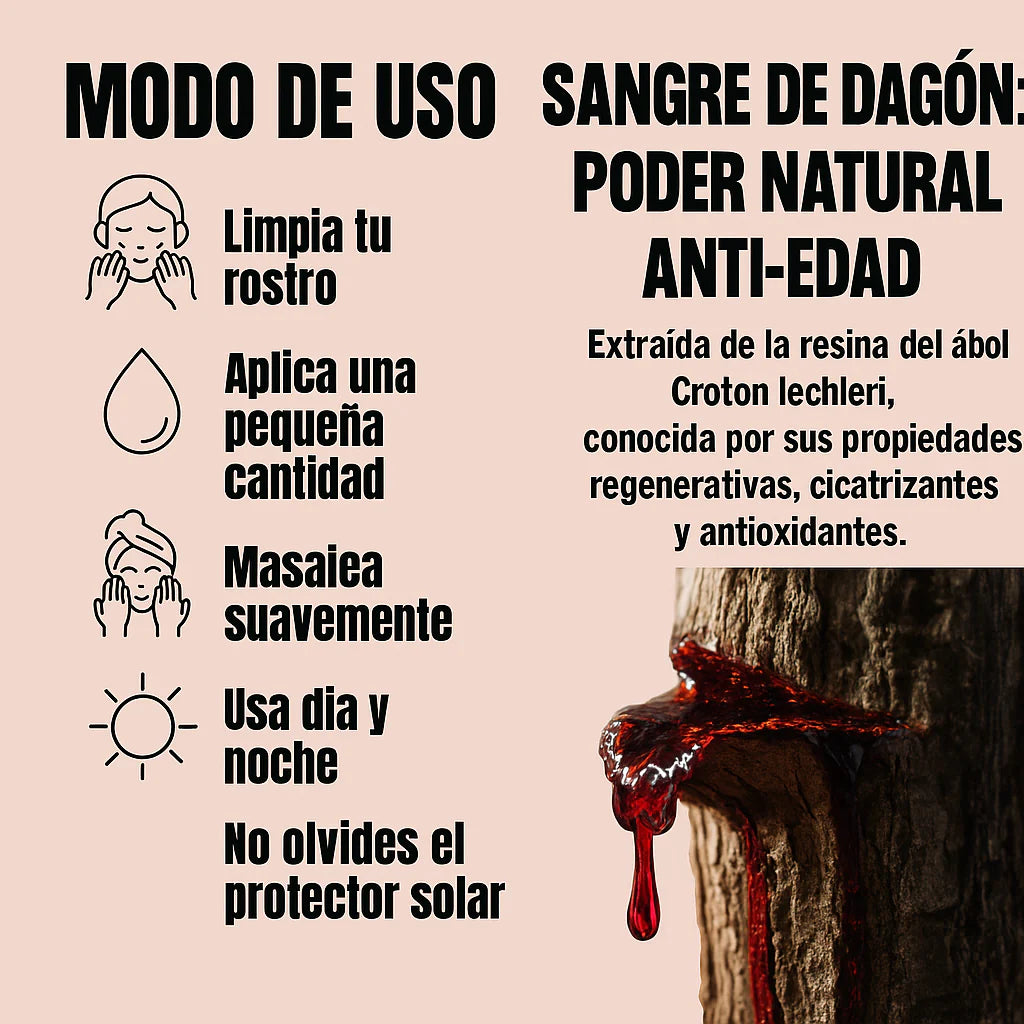 Dragon's Blood Rejuvenating Facial Cream - Anti-Aging Formula for Wrinkle Reduction