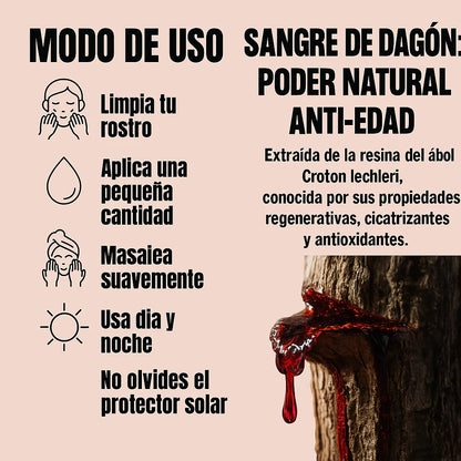 Dragon's Blood Rejuvenating Facial Cream - Anti-Aging Formula for Wrinkle Reduction