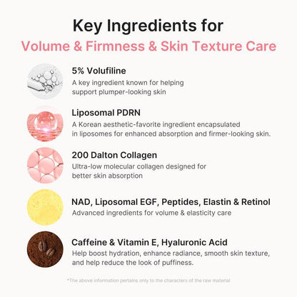 PDRN Pink Collagen Volume Multi Balm - Plant-Derived Plumping Stick for Fine Lines and Firming Care