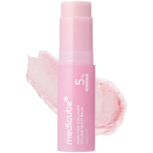 PDRN Pink Collagen Volume Multi Balm - All In One Volufiline & NAD Stick for Fine Lines