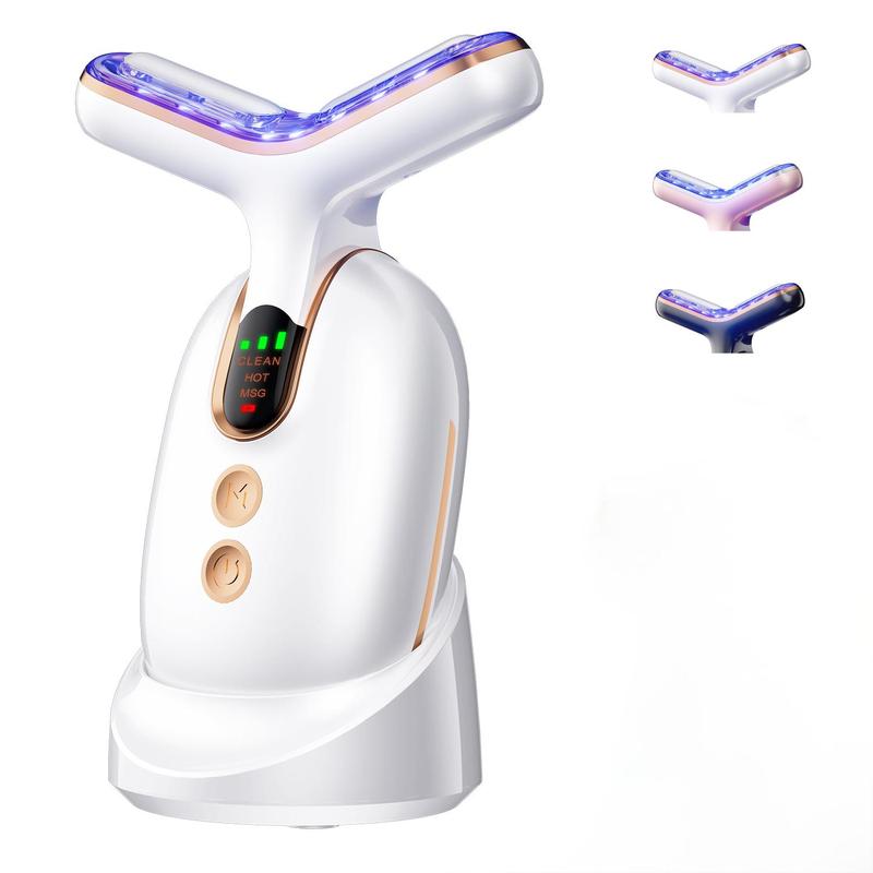 Facial Massager Tool for Skin Care and Double Chin Neck Massage, Face Sculpting Device with Thermal Technology