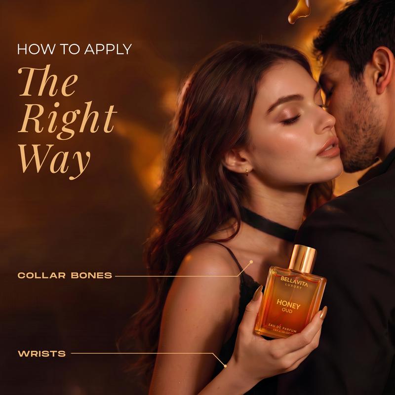 How to apply Honey Oud Eau de Parfum