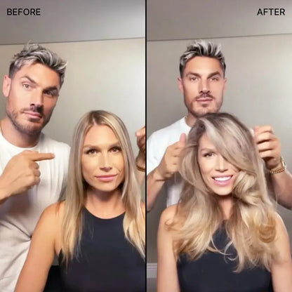 Carb-Infused Leave-In Treatment for Fine and Thin Hair, Thickening Blow-Dry Formula