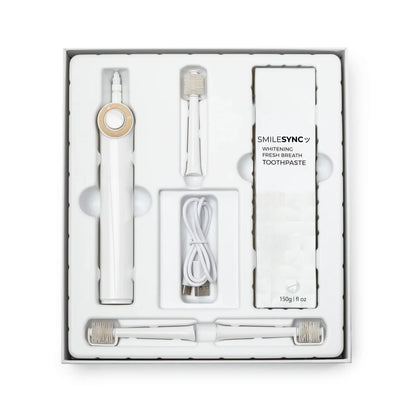 3 in 1 Electric Toothbrush - Complete Oral Care System for Deep Cleaning