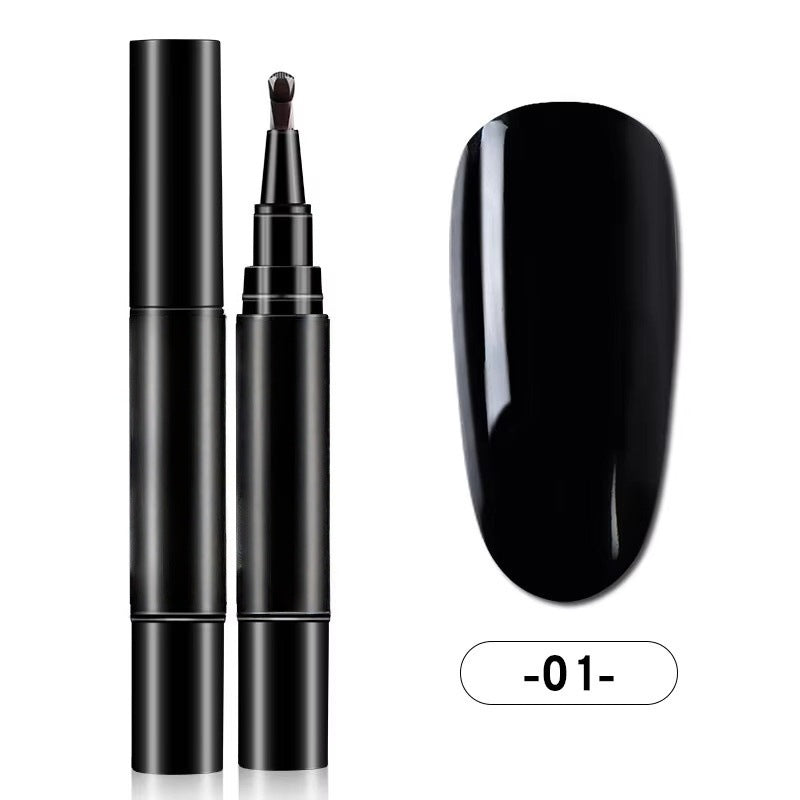 One Step Nail Gel Pen — 01 - Black