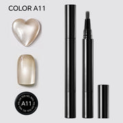 One Step Nail Gel Pen — A11: Cat Eye - Pearl