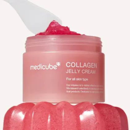 Collagen Niacinamide Jelly Cream - Instant Glow Booster Facial Moisturizer for Glass Skin
