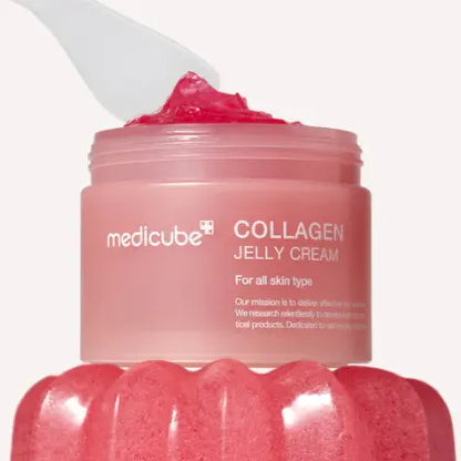Collagen Niacinamide Jelly Cream - Instant Glow Booster Facial Moisturizer for Glass Skin
