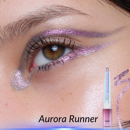 Melt-On Eyeliner - Smooth Sparkly Metallic Multichrome, Waterproof & Long-Lasting Eye Makeup