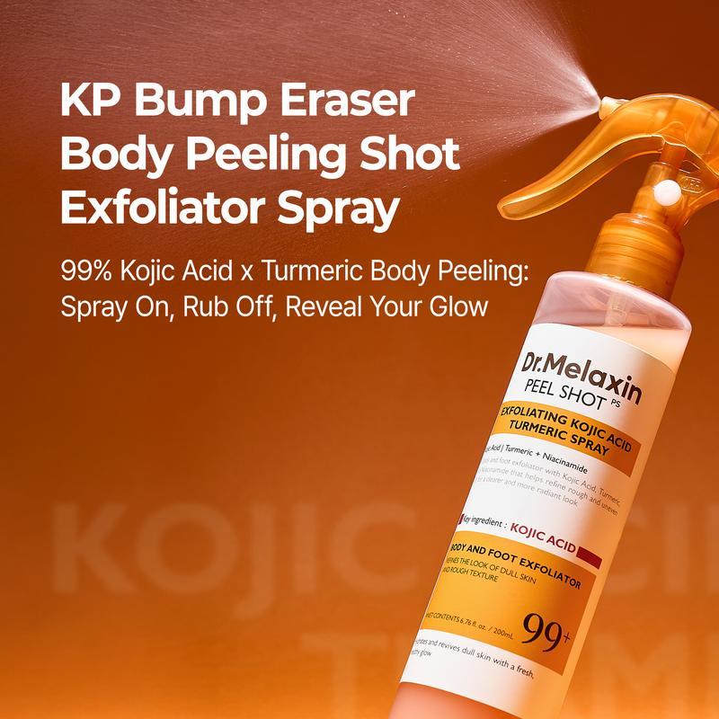 Peel Shot Keratin Care Kojic Acid Turmeric Spray 200ml for Skin Brightening
