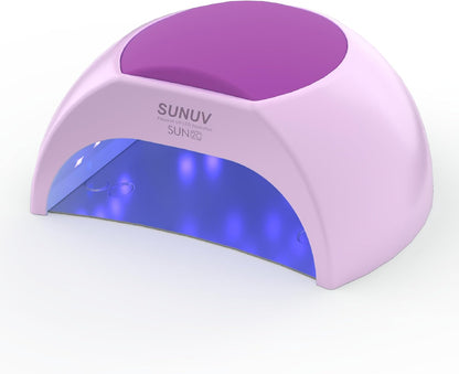 UV LED Nail Lamp for Gel Polish, Professional Curing Light with 4 Timer Settings