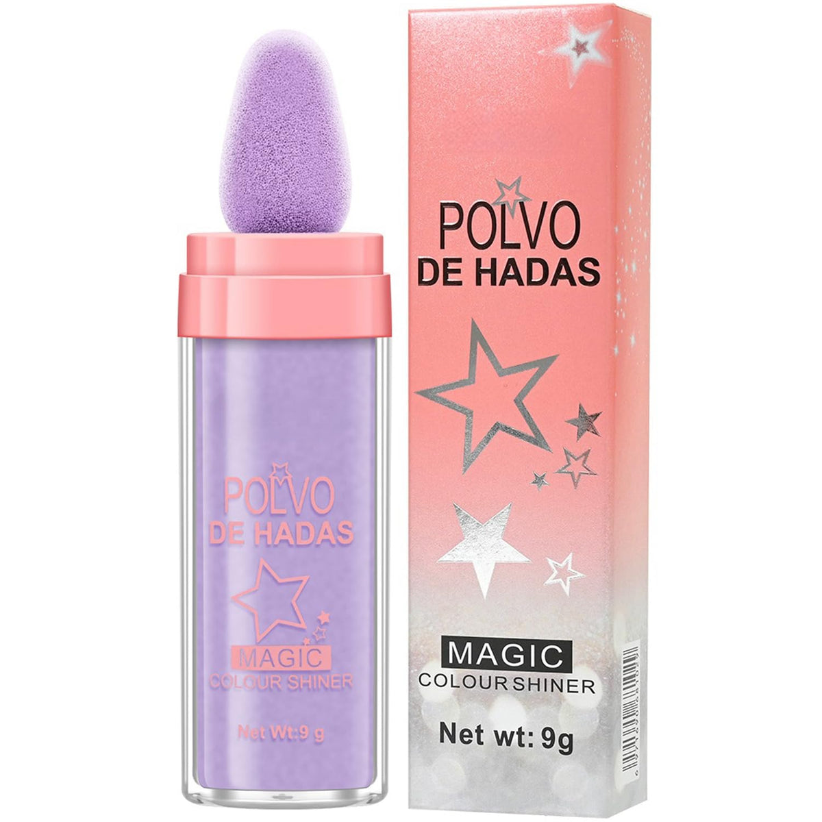 4 Color Fairy Dust Highlight Patting Powder - Full Body Contouring and Pearlescent Shimmer for Face and Eyes