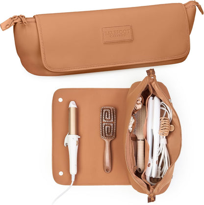 Hair Tools Travel Bag and Heat Resistant Mat (15.5") for Flat Irons, Straighteners, and Curling Irons