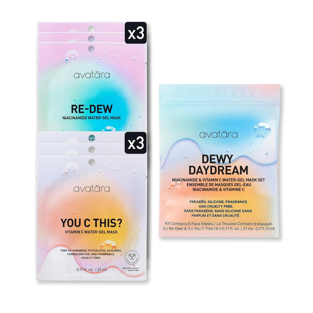 All-Stars 8-Pack Facial Sheet Mask Variety Set | Clean K-Beauty for Sensitive Skin