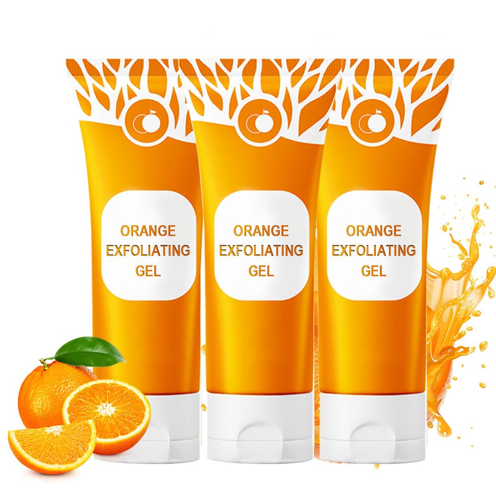 Advanced 2026 Orange Enzyme Face & Body Exfoliator - Deep Cleansing & Hydrating Formula