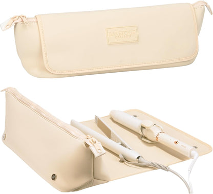 Hair Tools Travel Bag and Heat Resistant Mat (15.5") for Flat Irons, Straighteners, and Curling Irons