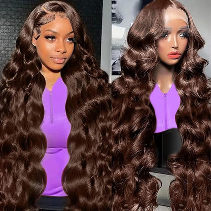 613 Blonde 13x6 Lace Front Wig Human Hair 28 Inch Body Wave 200% Density HD Transparent Lace