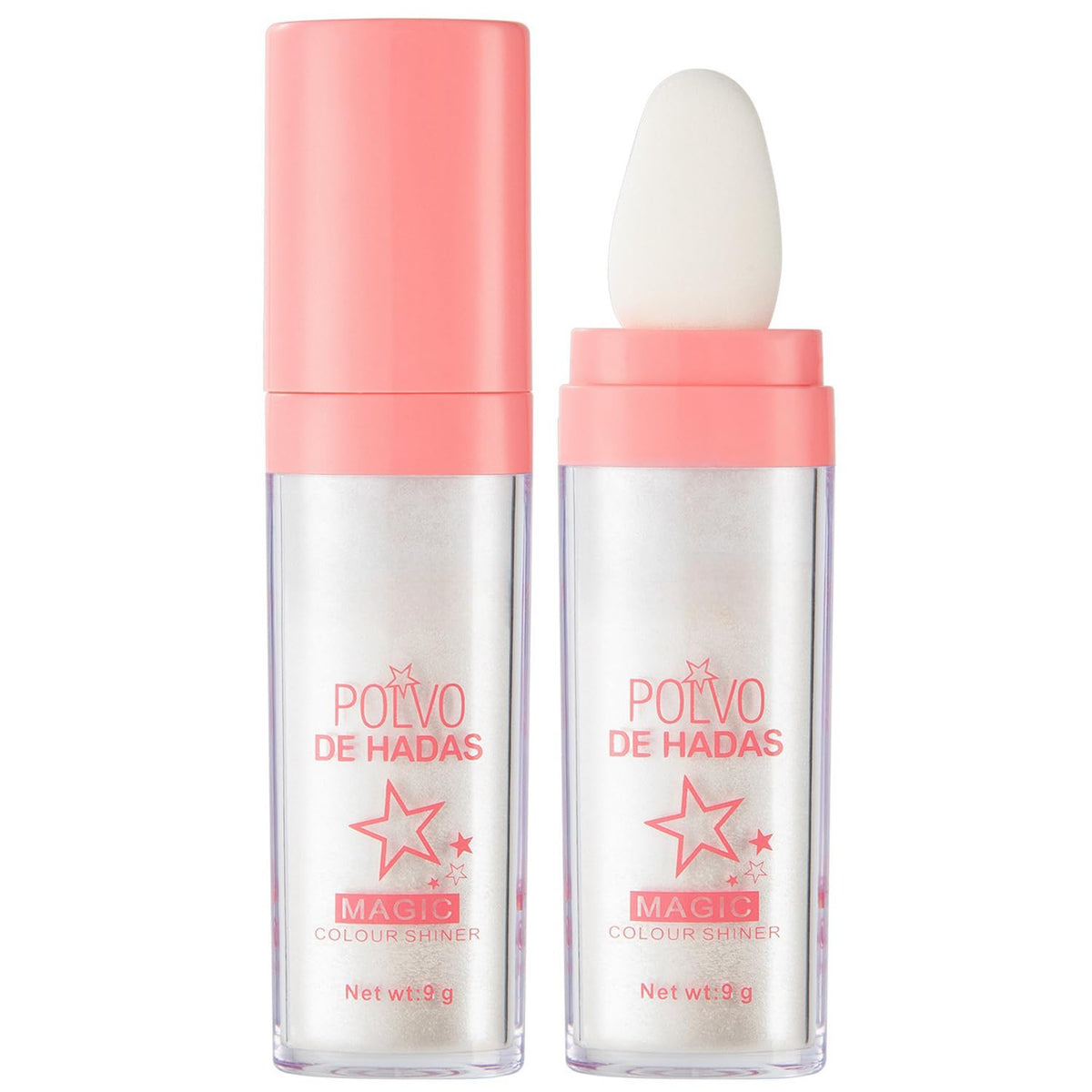 4 Color Fairy Dust Highlight Patting Powder - Full Body Contouring and Pearlescent Shimmer for Face and Eyes
