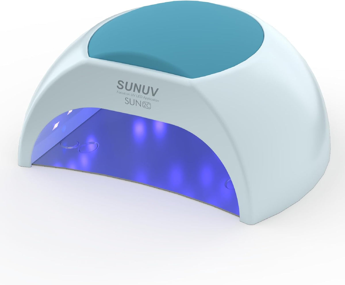 UV LED Nail Lamp for Gel Polish, Professional Curing Light with 4 Timer Settings