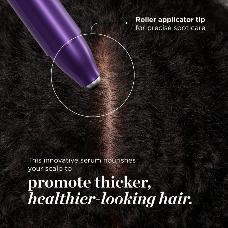 Scalp Revitalizing Solution Hair Thickening Roll On Serum with Cooling Metal Tip