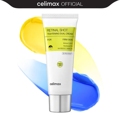 Vita-A Retinal Shot Tightening Dual Cream - 0.05% Retinal & 3% Multi-Peptide Anti-Aging Moisturizer