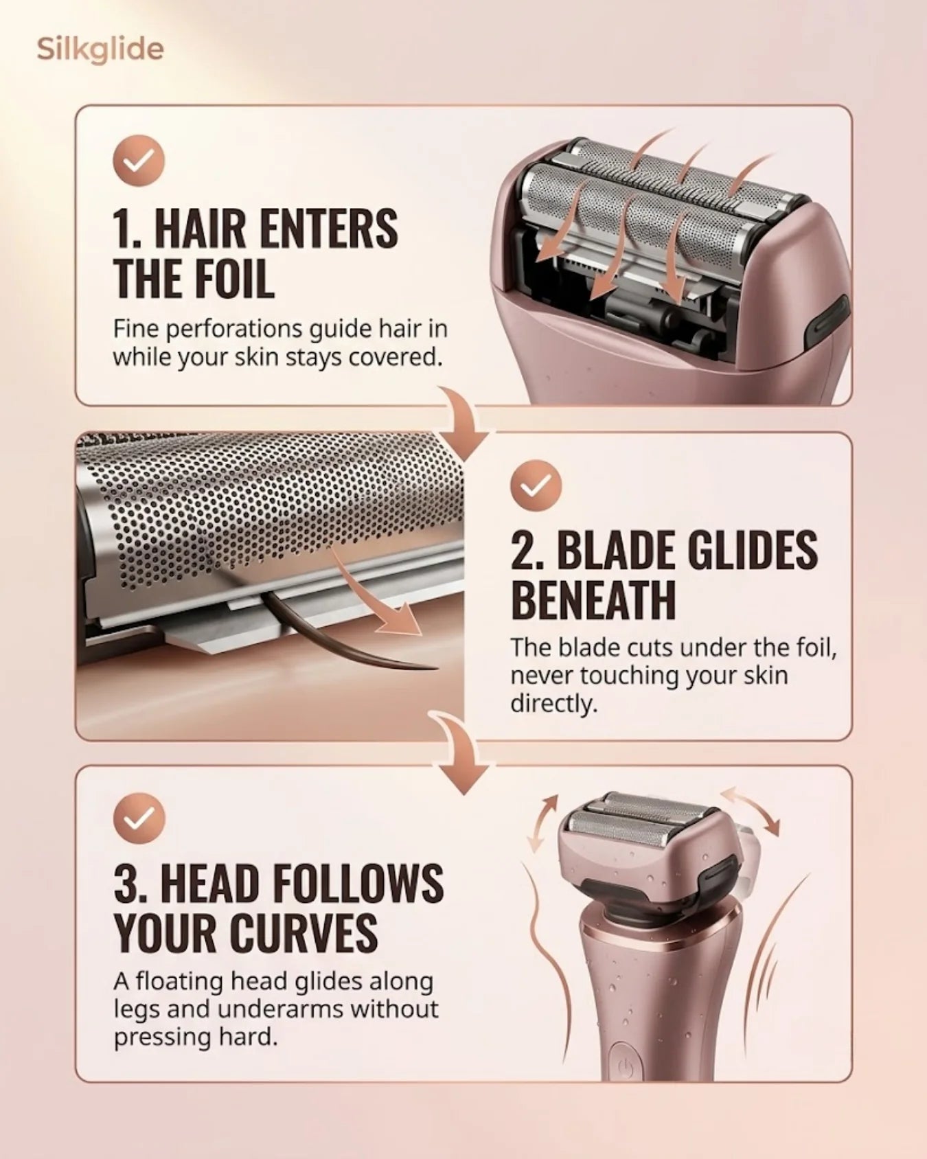 Waterproof Body Shaver for Ultra-Smooth Skin - Professional Grooming Tool