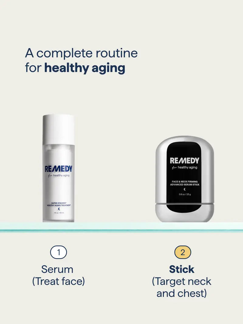 Face & Neck Firming Retinal Serum Stick - Targeted Anti-Aging Treatment for Fine Lines and Wrinkles