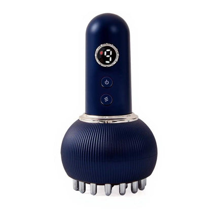 Handheld Body Massager for Legs & Belly - Lymphatic Drainage & Anti Cellulite Tool with Heat