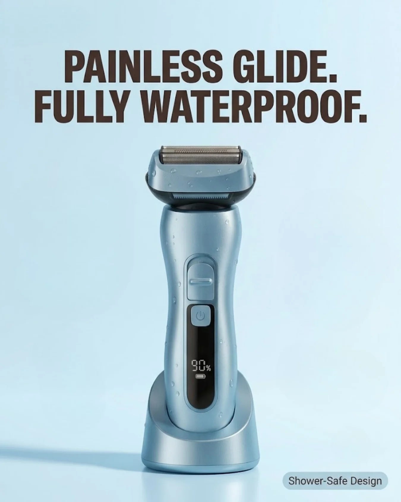 Waterproof Body Shaver for Ultra-Smooth Skin - Professional Grooming Tool