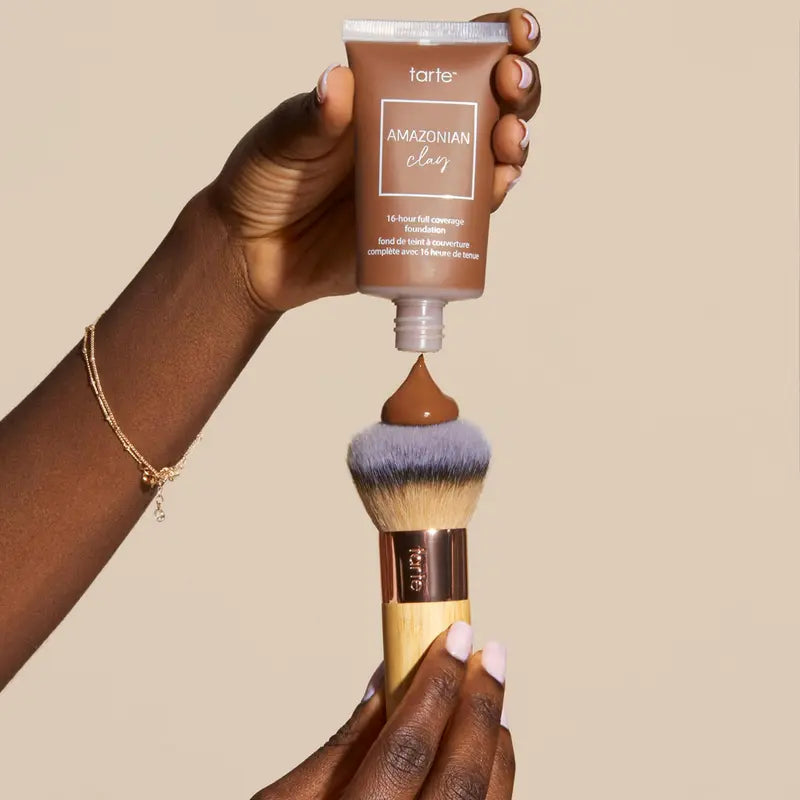 Fluffy Dome Foundation Brush - Professional Airbrushed Finish Makeup Tool