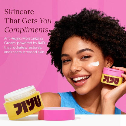 Anti-Aging Moisturizing Cream Powered by NAD+ for Wrinkle Reduction