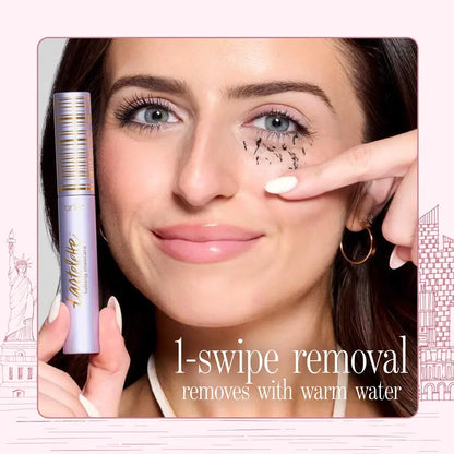 Eyes on Me Mascara and Liner Set - Tubing Primer, Volumizing Mascara, and Eyeliner with Clutch