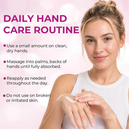 Anti-Aging Hand Cream for Women - Moisturizing Lotion for Dry, Cracked Hands