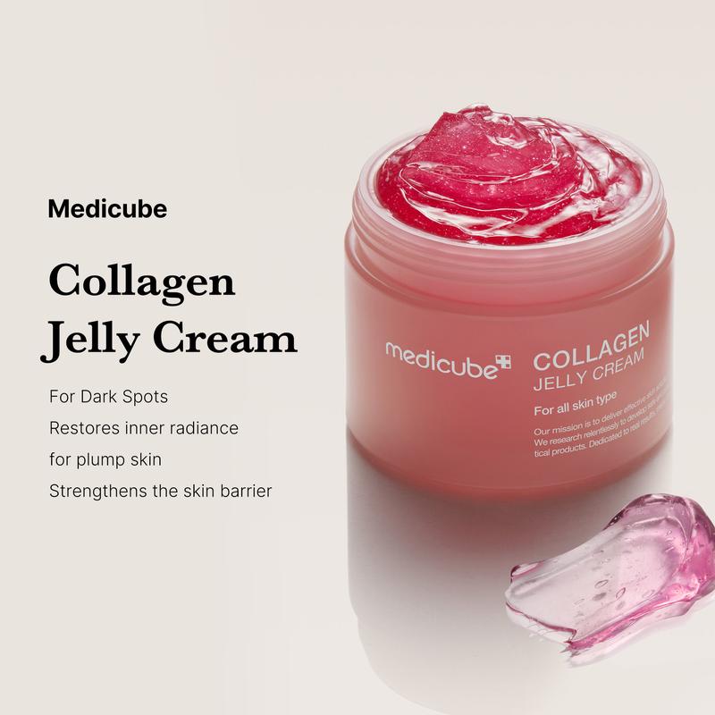 Collagen Niacinamide Jelly Cream - Instant Glow Booster Facial Moisturizer for Glass Skin