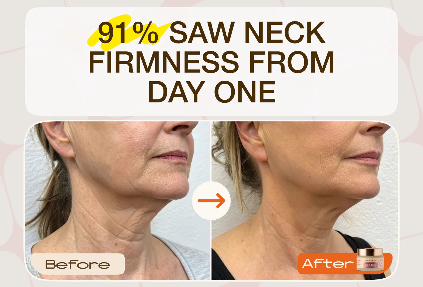 Lift & Firm Neck Cream - Advanced Anti-Aging Formula for Neck and Chest