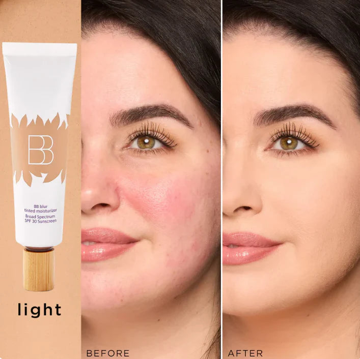 BB Blur Tinted Moisturizer SPF 30 - Instant Skin Filter, Hydrating & Smoothing Formula