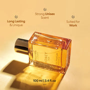 Honey Oud Eau de Parfum 100ml (3.4 fl oz) - Sweet & Earthy Floral Spicy Fragrance
